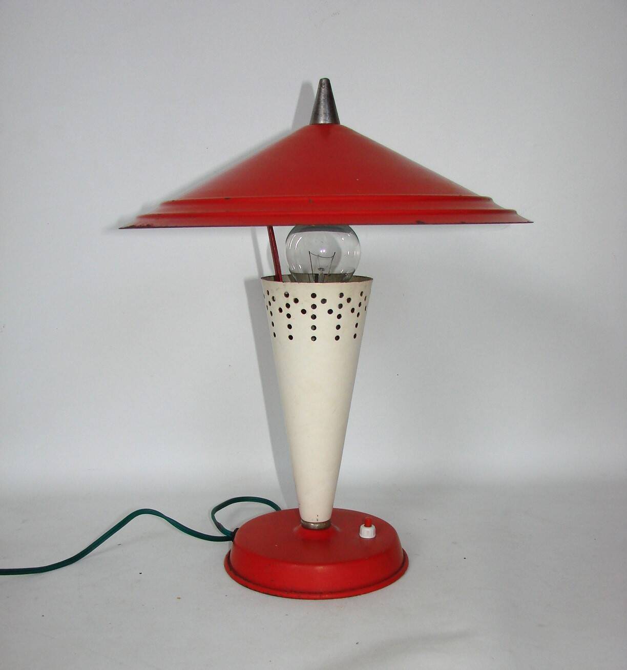 Polish mushroom lamp, 1960s