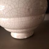 Art Deco crackled ceramic lamp