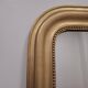 Louis Philippe mirror 105 x 77 cm old gilded