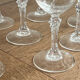8 crystal stem glasses model Lude