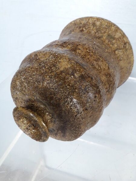 Ceramic era 1970s Japanese vase signed