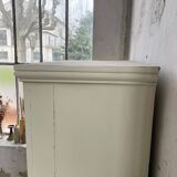 Glazed hosiery cabinet showcase