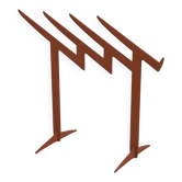 Claudia Evangelista magazine rack by Philippe Starck for Kartel, 1989