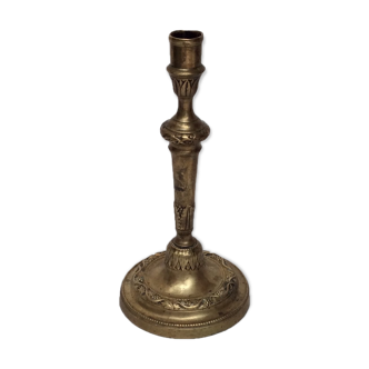 Old-size bronze candlestick