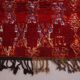 Tapis marocain vintage rouge 203 x 342 cm - Tapis berbère - Tapis en laine fait main rare