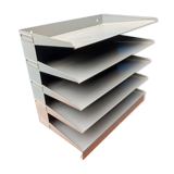 Mail rack, sorter, metal, industrial