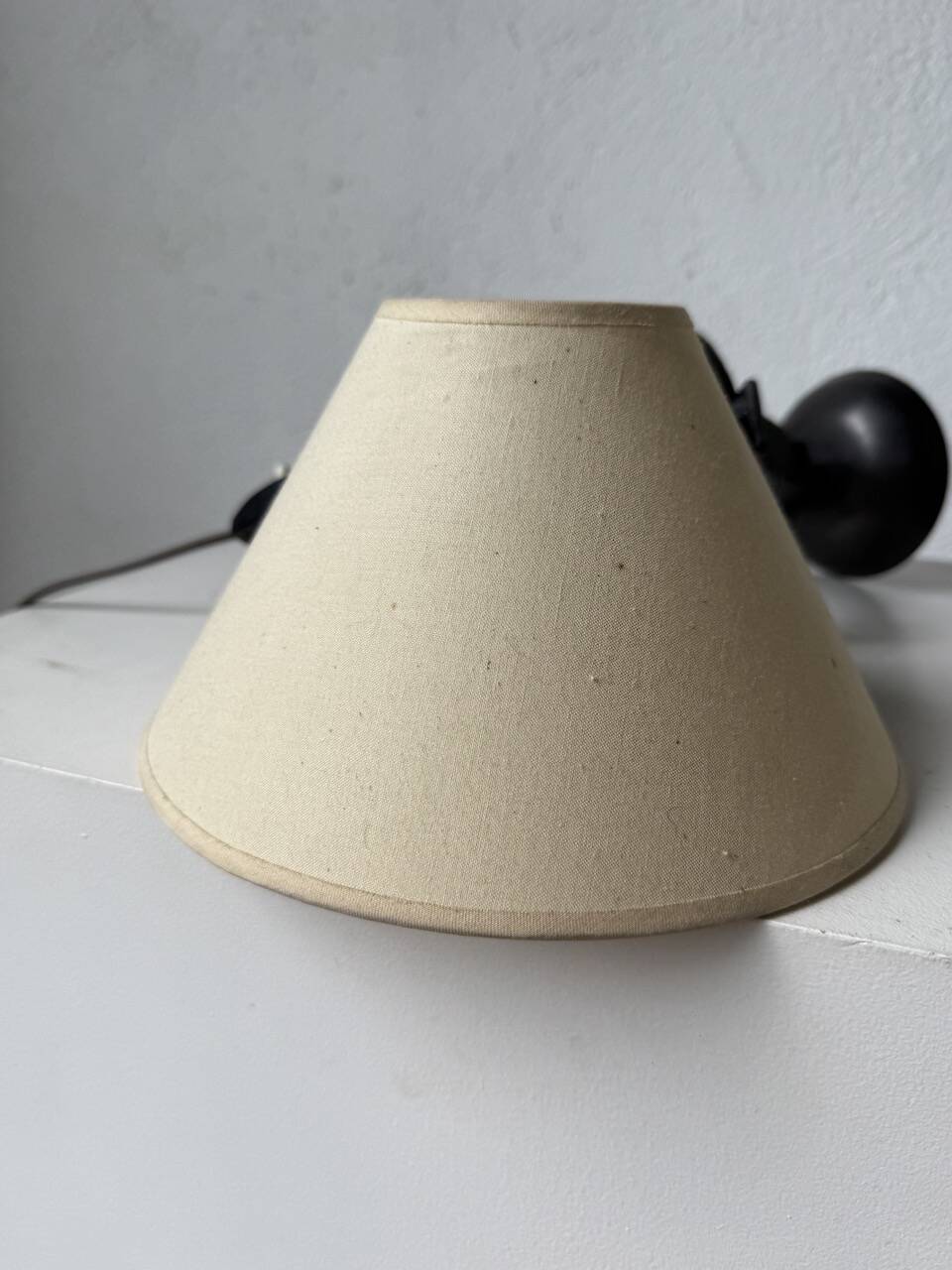 Brutalist metal lamp from the 50s
