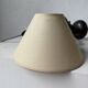 Brutalist metal lamp from the 50s