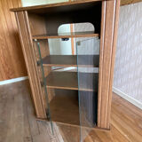 Glazed TV stand