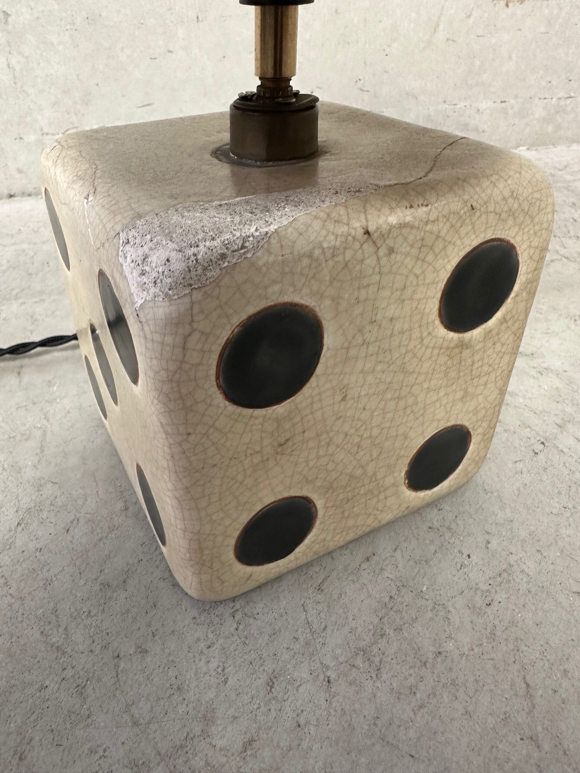 Vintage lamp – Ceramics of Brussels