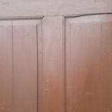 Porte vitrée H186,5xL98,5 de communication moulurée