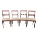 4 chaises salle à manger