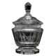 Art Deco bonbonniere, crystal, Moser, Czechoslovakia, 1930s