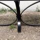 Oval coffee table