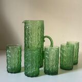 Vintage orangeade service from the 60s