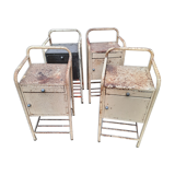 Industrial bedside table year 30