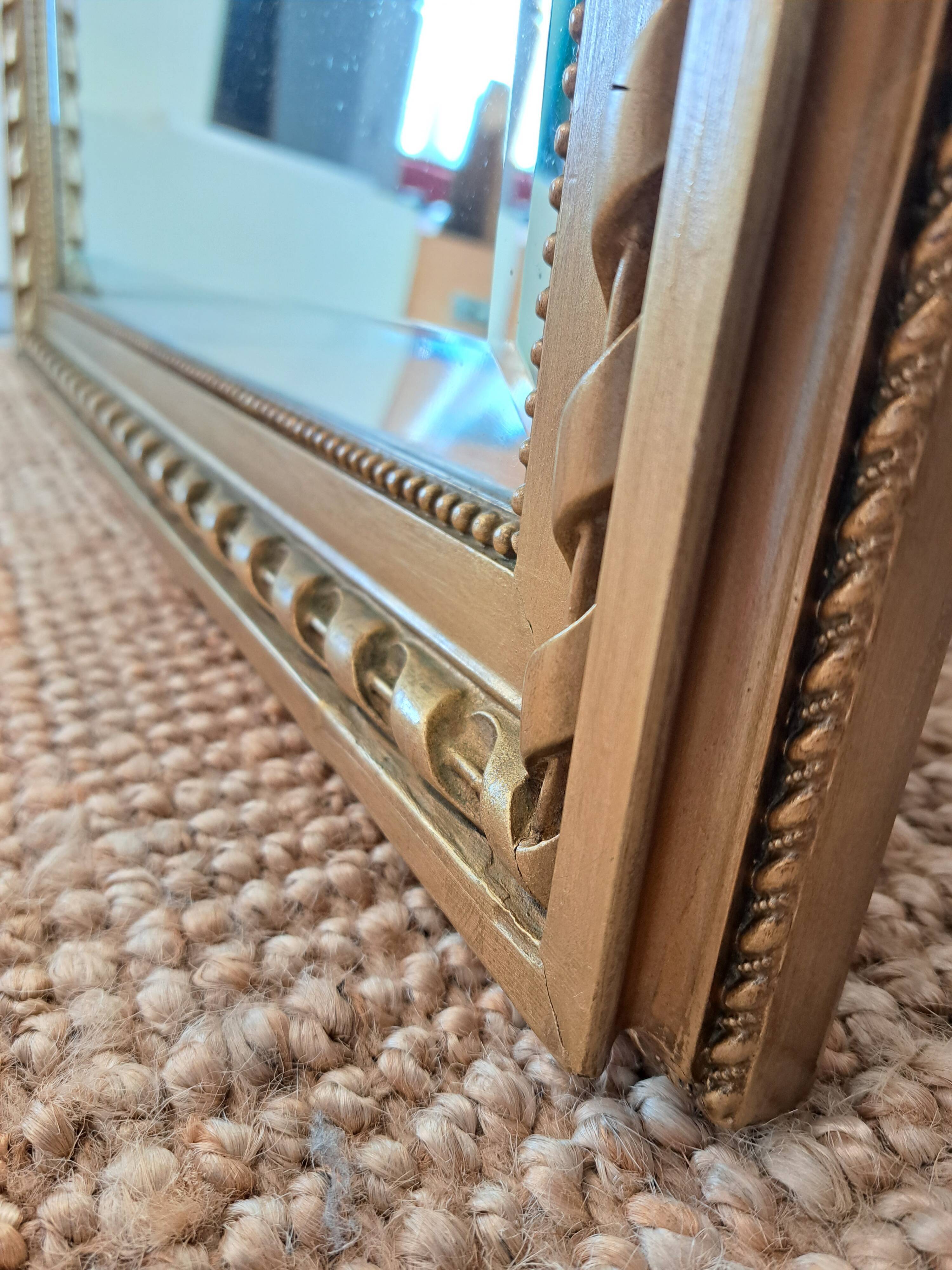 Trumeau mirror in Louis XVI style