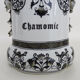Chasonic porcelain medicine jar, hand painted. XIXth
