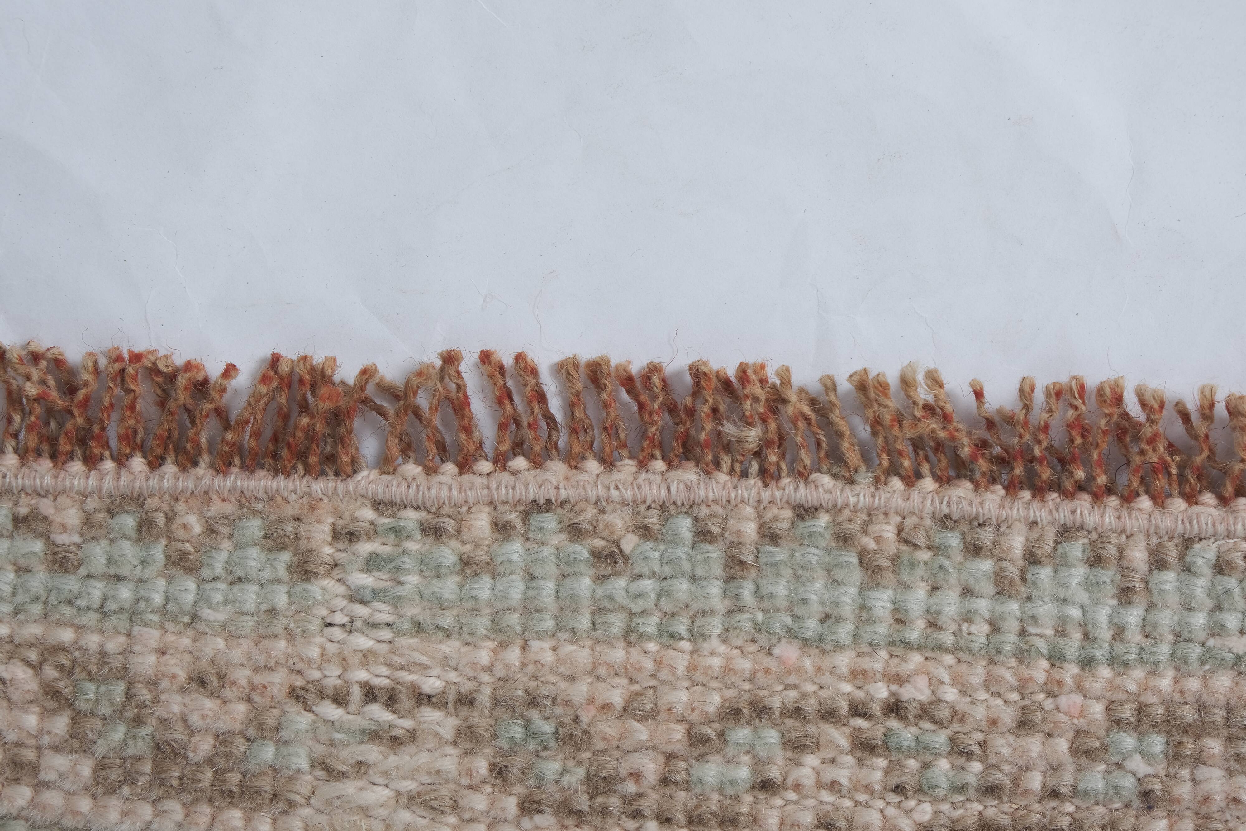 Mid Century Nomadic Wool Anatolian Hall Kilim Runner, Gallery Rug 2'9'' x 14'1''