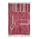 Tapis Rose Berbère - 7.6 x 4.92 ft / 232 x 150 cm