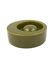 Mid-century green ceramic ashtray, Sicart Italy 1969