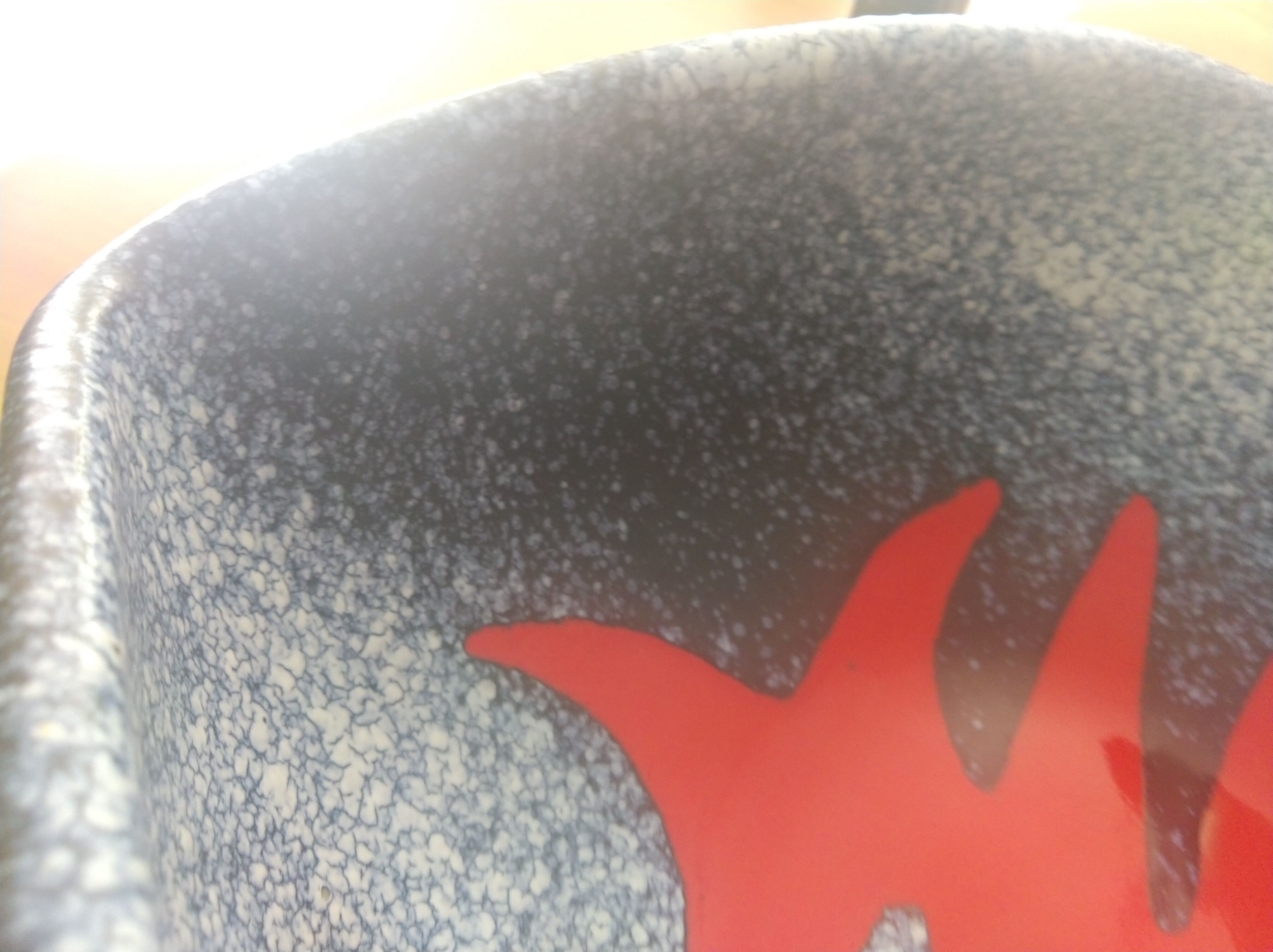 Ceramic bowl by Elchinger in Soufflenheim, Alsace, circa 1950
