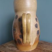 30 cm pitcher vase signed Jean-Claude Courjault Keraluc