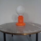 Italian glass standard lamp, 1970s