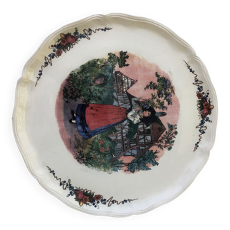 Obernai Sarreguemines pie dish