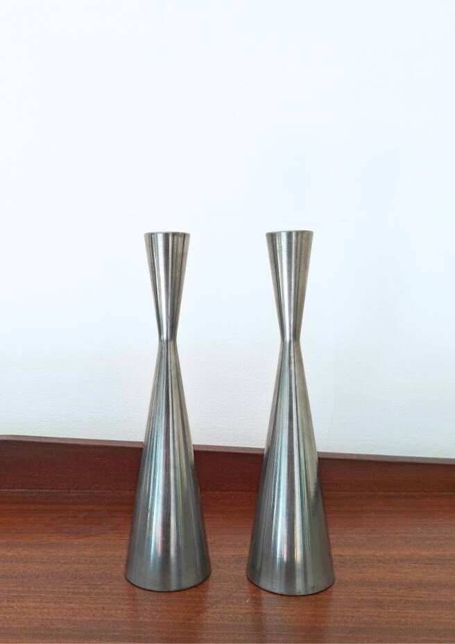 IKEA candle holders from the 90s - Göta series by Erika Pekkari (set of 2)