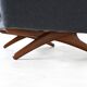 Illum Wikkelso model ML-90 three-seater sofa Laursen Denmark 1960