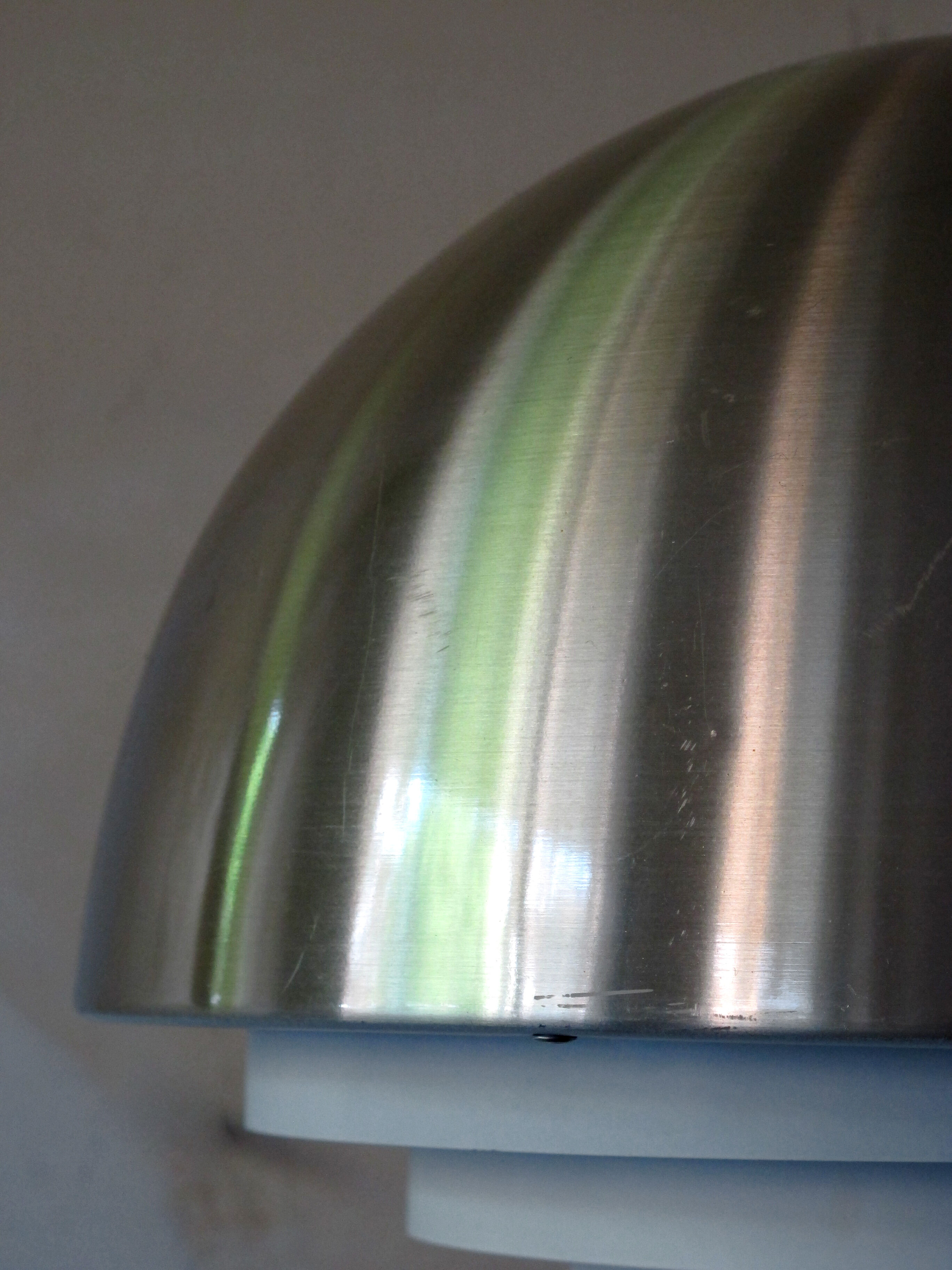 Scandinavian brass pendant lamp, 1950s