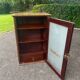 Old medicine cabinet furniture shelf professional furniture glass door