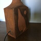 Rock and Bobois terracotta lamp