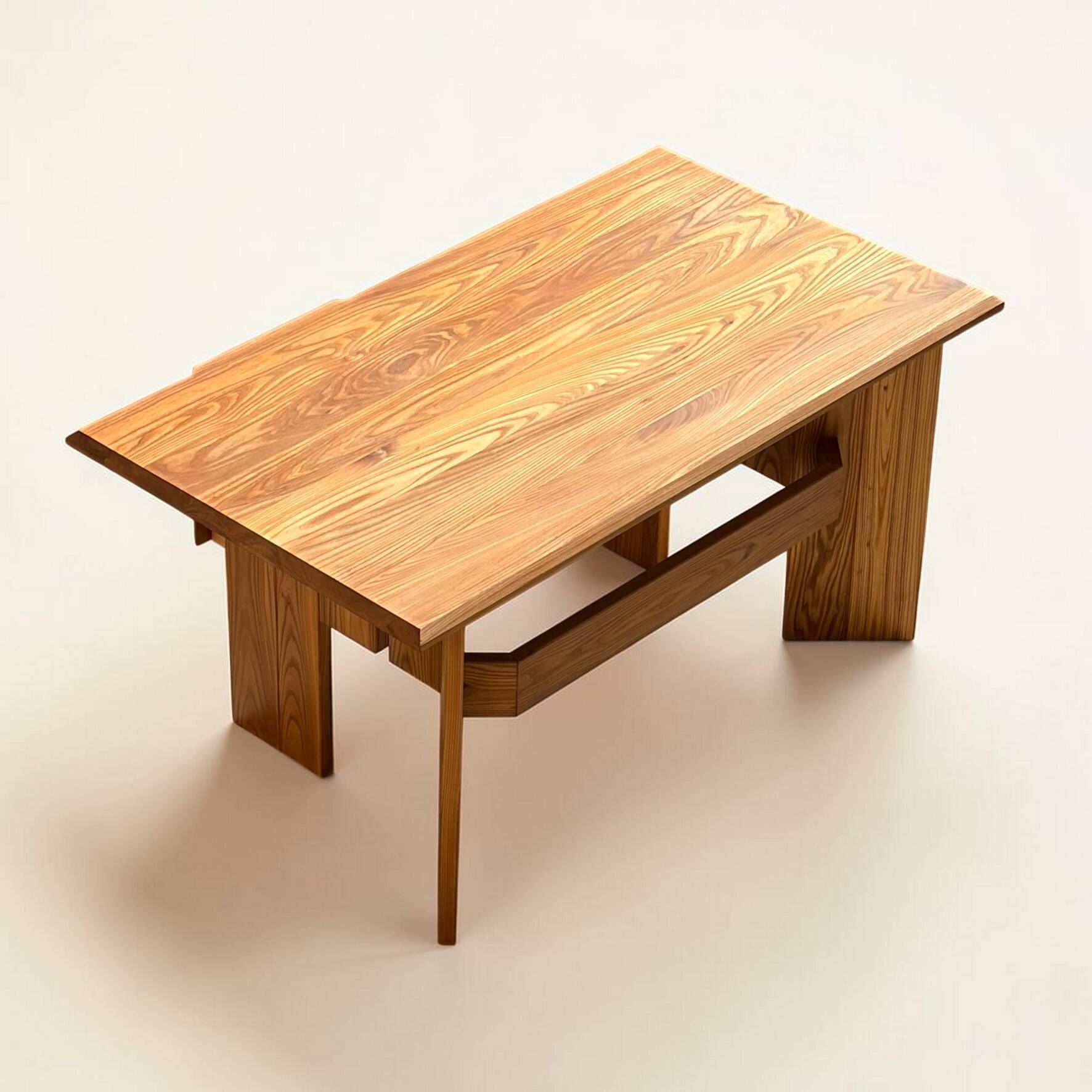 Solid oak desk