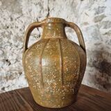 Jarre ancienne en terre cuite – France, XVIIIe siècle – Pot à huile de noix