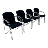 Danish Wire Chairs by Alfred Homann for Gispen, 1970s