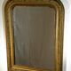 Miroir Louis-Philippe bois doré 75 x 56