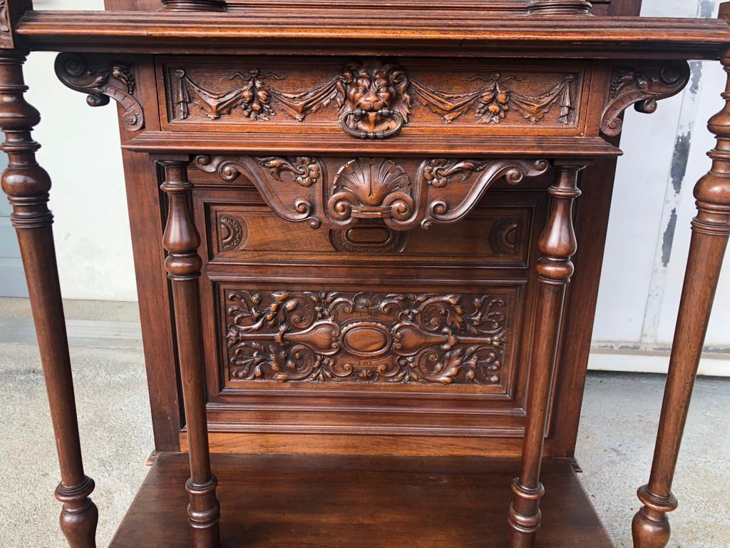 Credence In Walnut Style Renaissance Late Nineteenth Century - Buffet - Dessert