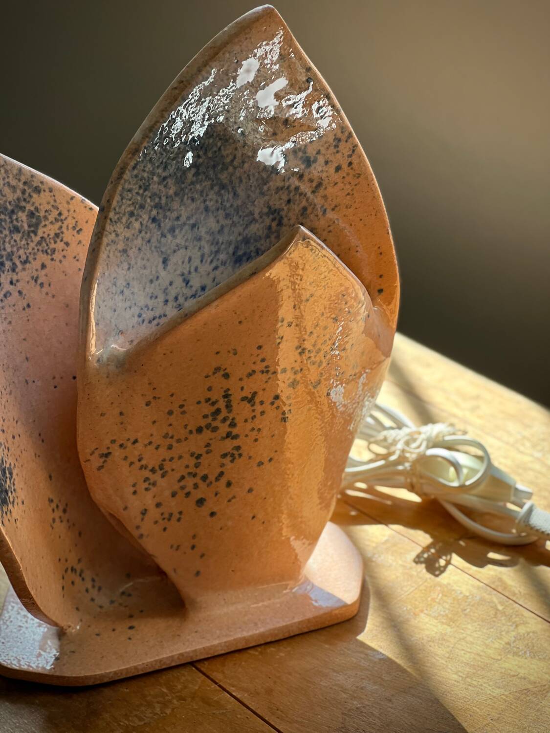 Modern/contemporary handmade ceramic lamp