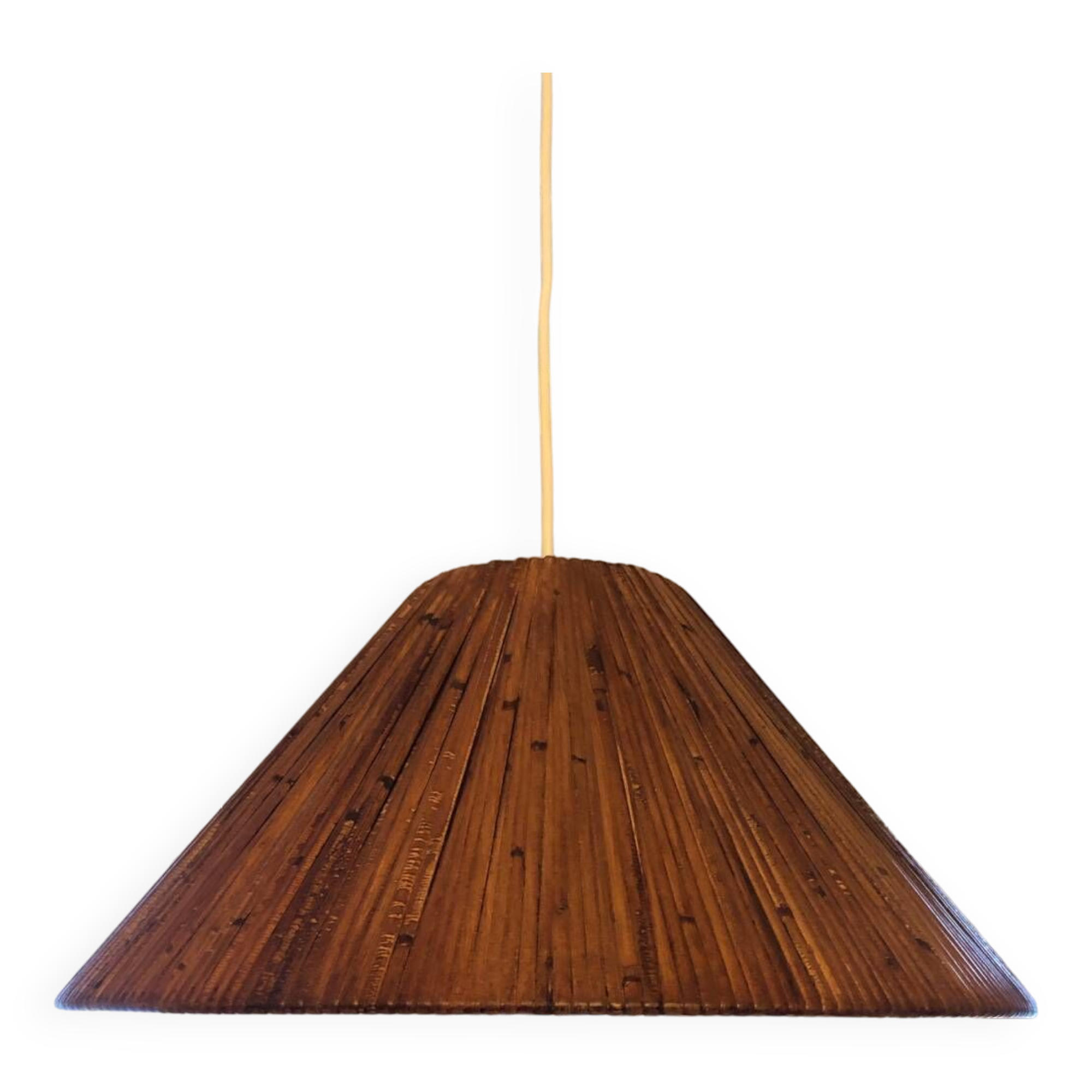 Rattan pendant light