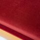 Sofa 'Primafila' en velours rouge par Molteni