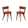 Pair of Dutch modernist chairs by Wim den Boon - 1947