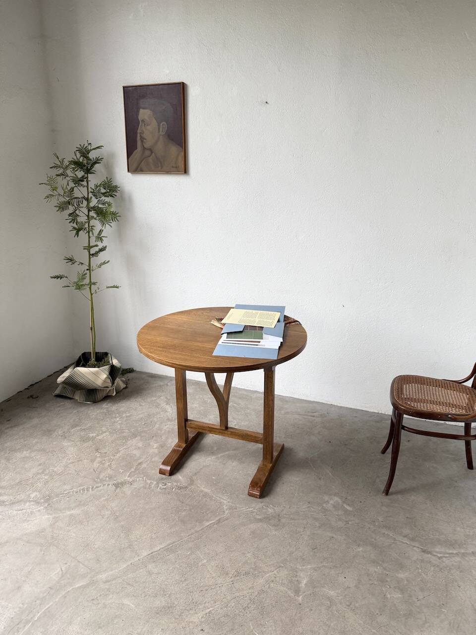 80s folding winegrower's table