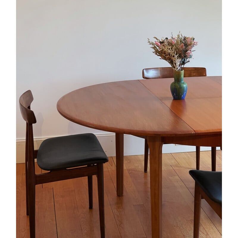 Vintage scandinavian table by Ib Kofod Larsen