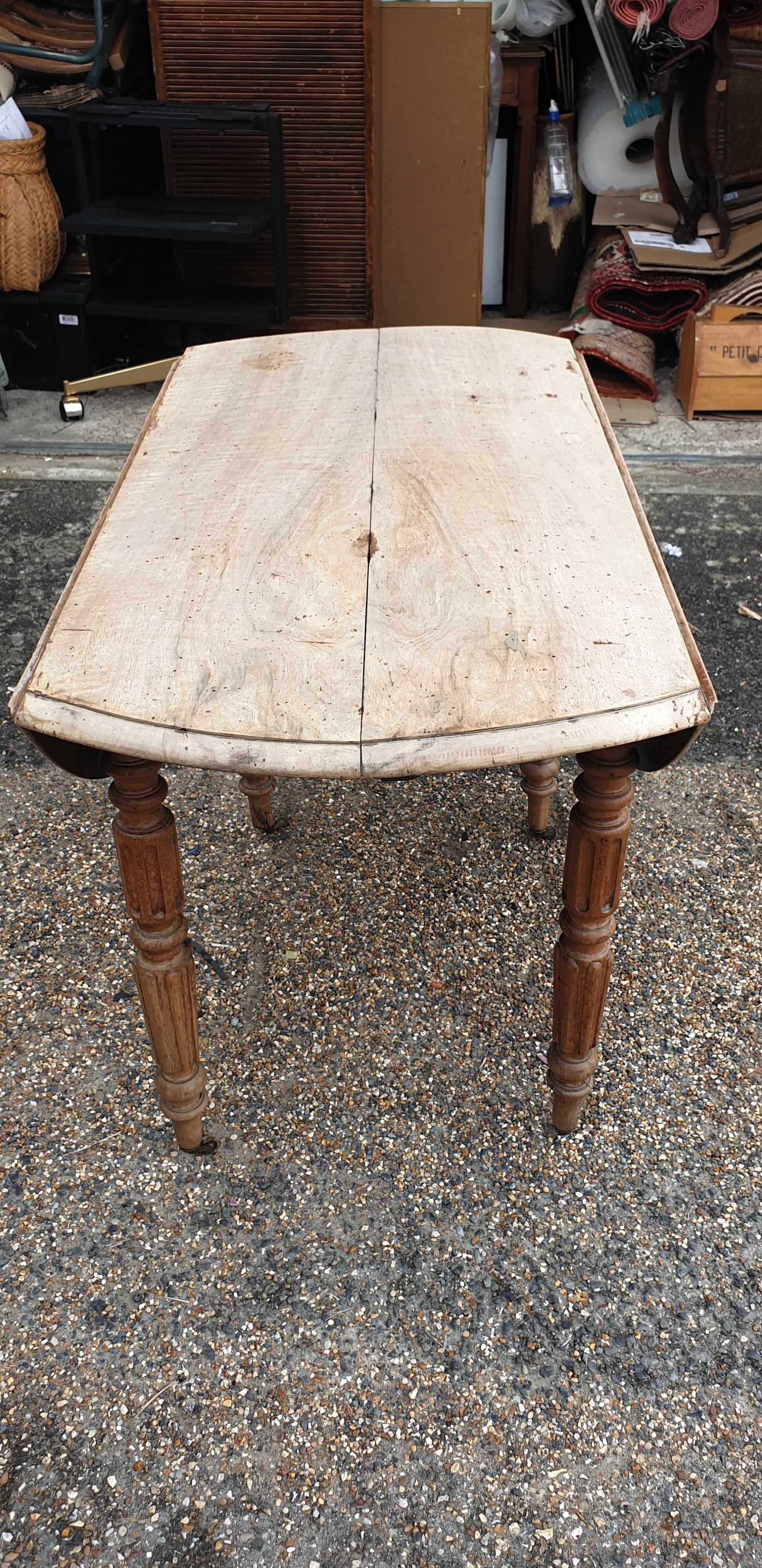 Louis Philippe 19th century casement table