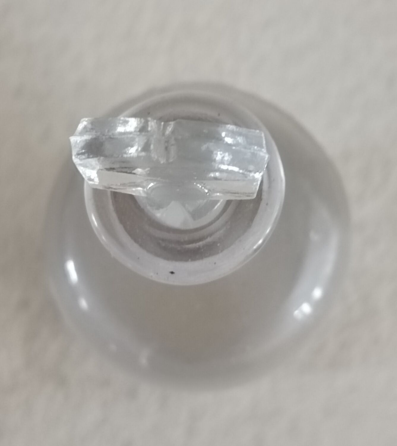 Barium acetate apothecary bottle