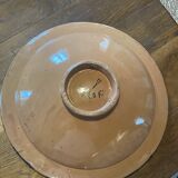 Large Moroccan Deep Plate Safi Signed
