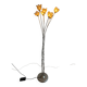 Lampe de sol unique par Massive avec 7 roses.