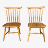 Pair of Åkerblom Sweden chairs by Gunnar Eklöf 1950